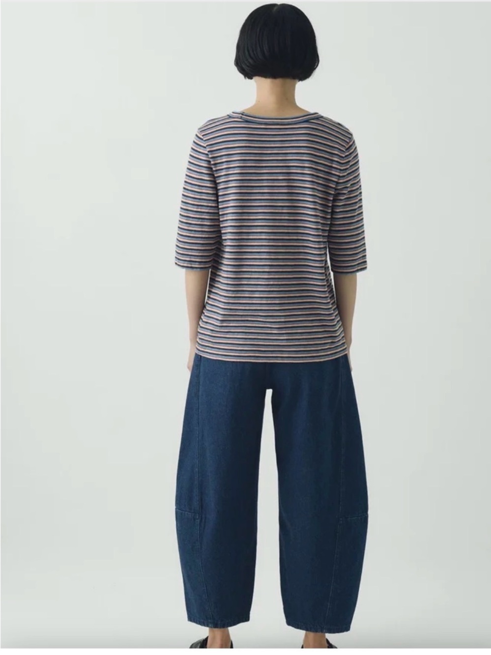 Toast Cleo Tee T Shirt multi stripe - Picture 2 of 8